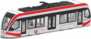 Bburago BBU 19cm Tramwaj red/yellow BW PB 32105 2