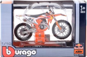Bburago BBU 1:18 RedBull KTM Motorcykle 51081 10818 3