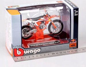 Bburago BBU 1:18 RedBull KTM Motorcykle 51081 10818 10