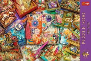 Trefl Puzzle Premium Plus Quality Tea Time: Biurko pełne inspiracji 1000 elementów 3