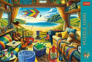 Trefl PUZZLE 1000 PremPlus TeaTime:Kamperem w podr.10851 3