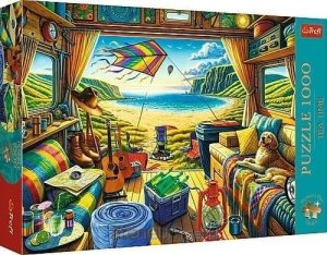 Trefl PUZZLE 1000 PremPlus TeaTime:Kamperem w podr.10851 4