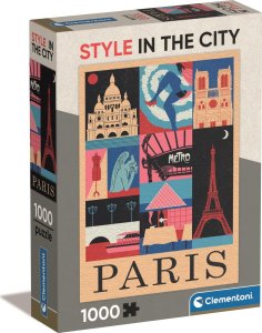 Clementoni CLE puzzle 1000 Compact Paris 39843 1