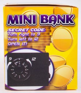 Hipo Skarbonka sejf 9x9cm 4-kolory 570407 81066 4