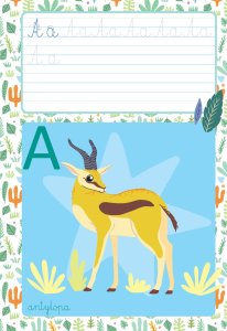 Skrzat Literki ze zwierzakami 72174 2