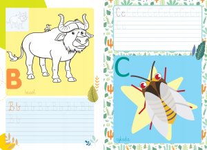 Skrzat Literki ze zwierzakami 72174 3