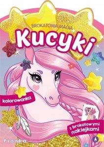 Skrzat Brokatowa magia kucyki..Pianka 75755 1