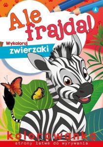 Skrzat Ale frajda! Wykoloruj zwierzaki 58.11.13.0 75199 1