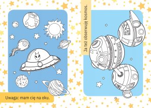 Skrzat Kolorow.z tatuażami świeci w ciemn.Kosmos 76066 2