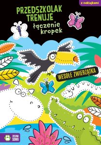 Zielona Sowa Przedszkolak trenuje łączenie Zwierzątka 09796 1