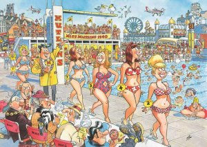 Jumbo Wasgij Destiny 9 Super Models 1000 części Puzzle (81931) 3