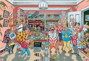 Jumbo Puzzle Wasgij Original 9 Home Impovements 1000 elementów (81926) 2