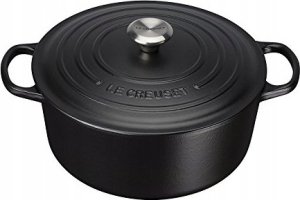 le creuset Le Creuset Signature Roaster round 20cm black Schwarz (21177200000430) 1