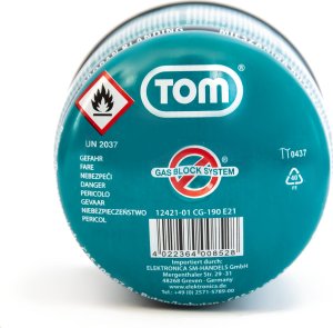 Tom Tailor Kartusz gazowy do kuchenki gazowej CG-190 - 340 ml Uniwersalny 2