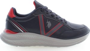 U.S. Polo Assn NIEBIESKIE MĘSKIE BUTY SPORTOWE US POLO NAJLEPSZA CENA 45 1