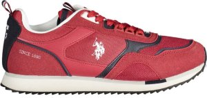 U.S. Polo Assn CZERWONE BUTY SPORTOWE MĘSKIE W NAJLEPSZEJ CENIE US POLO 42 1