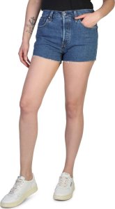 Levi`s Szorty marki Levis model 501_SHORT kolor Niebieski. Odzież damska. Sezon: Wiosna/Lato 34 1