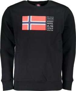 Norway 1963 NORWEGIA 1963 CZARNA BLUZA MĘSKA BEZ ZAMKU L 1