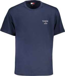 Tommy Hilfiger NIEBIESKI T-SHIRT MĘSKI Z KRÓTKIM RĘKAWEM TOMMY HILFIGER S 1