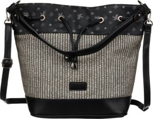 David Jones Stylowa torebka worek z ozdobnym panelem - David Jones NoSize 2