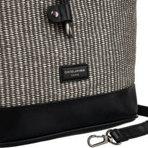 David Jones Stylowa torebka worek z ozdobnym panelem - David Jones NoSize 3