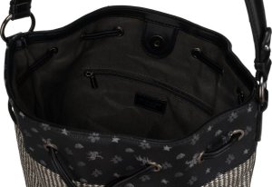 David Jones Stylowa torebka worek z ozdobnym panelem - David Jones NoSize 5