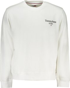 Tommy Hilfiger BIAŁA BLUZA MĘSKA TOMMY HILFIGER BEZ ZAMKA M 1
