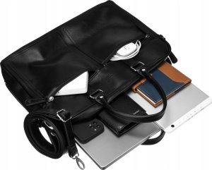 Torba Peterson Torba na laptopa do 14 cali wykonana ze skóry - NoSize 8