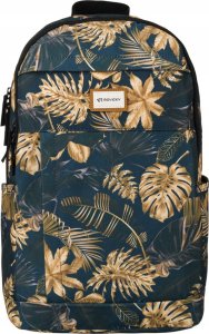 Rovicky Klasyczny, damski plecak z poliestru w roślinny wzór - Rovicky NoSize 2