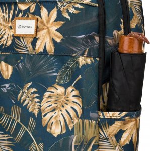Rovicky Klasyczny, damski plecak z poliestru w roślinny wzór - Rovicky NoSize 6