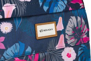 Rovicky Klasyczny, damski plecak z poliestru w roślinny wzór - Rovicky NoSize 5