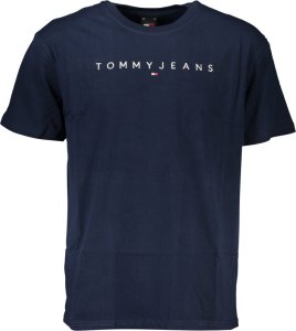 Tommy Hilfiger NIEBIESKI T-SHIRT MĘSKI Z KRÓTKIM RĘKAWEM TOMMY HILFIGER M 1