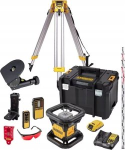 Dewalt laser obrotowy dce074 + łatade0734+ statyw de0736+ podstawa 4