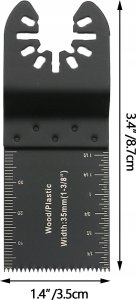Dewalt Brzeszczot uniwersalny do urządzeń wielofunkcyjnych (DT20737) 2