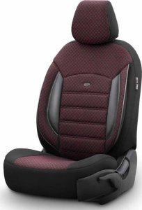 AMiO Komplet pokrowców na fotele samochodowe OTOM SPORT PLUS 103 BURGUNDY NZ 11