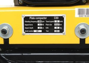 Kraft&Dele Zagęszczarka gruntu 5,5KM 65KG KD1180 11