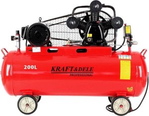 Kompresor samochodowy Kraft&Dele Kompresor olejowy 200L 3 Tłoki KD1474 + Seperator 1