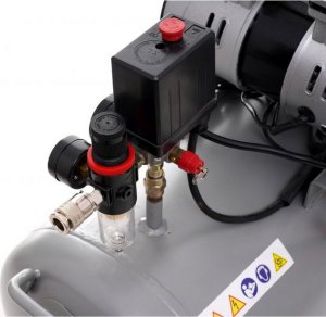 Sprężarka Kraft&Dele Kompresor bezolejowy 100L 3 x 1500W KD1397 4