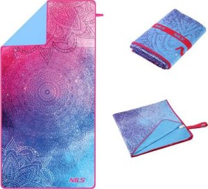 Nils Extreme Ręcznik turystyczny z mikrofibry szybkoschnący Nils NCR14 mandala 160x80 cm 2