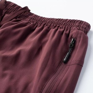 IQ Męskie spodenki krótkie treningowe siłownia bieganie IQ Olpu bordowe rozmiar XXL 5