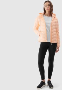 4f Kurtka damska puchowa 4F F351 morelowa 4FWSS24TDJAF351 70S S 5