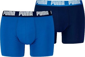 Puma Bokserki męskie Puma Everyday Basic 2p niebieskie, granatowe 938320 04 XL 1