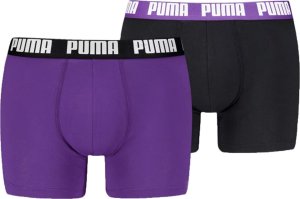 Puma Bokserki męskie Puma Everyday Basic 2p fioletowe, czarne 938320 14 XL 1