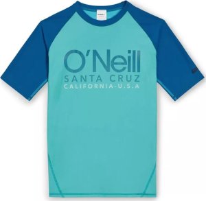 O Neill Dziecięca koszulka uv O'neill ESSENTIALS CALI S/SLV SKINS neon blue rozmiar 10 1