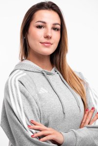 Adidas Bluza damska Tiro 24 Hooded szara IR7509 2XL 3
