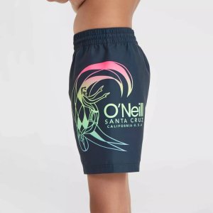 O Neill Dziecięce szorty O'neill CIRCLE SURFER 14" SWIM SHORTS outer space circle surfer grandient panel rozmiar 140 5