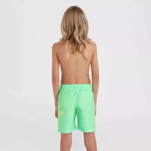 O Neill Dziecięce szorty O'neill CIRCLE SURFER 14" SWIM SHORTS neon green circle surfer gradient panel rozmiar 152 4