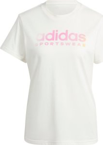 Adidas Koszulka damska The Soft Side Linear biała IR5890 M 2