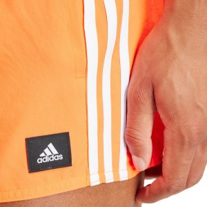 Adidas Spodenki szorty kąpielowe męskie adidas 3-Stripes CLX Swim Shorts pomarańczowe IS2053 S 5