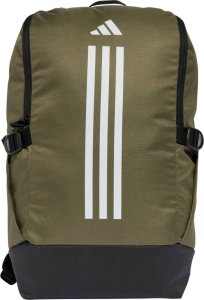 Adidas Plecak sportowy Essentials 3-Stripes oliwkowy (IZ1909) 2